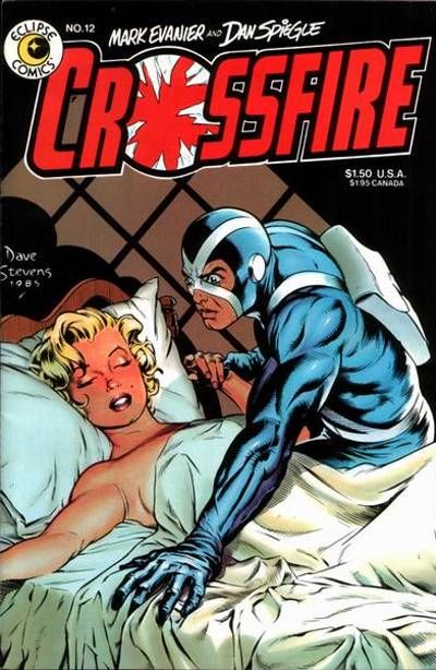 Cover for Crossfire (Eclipse, 1984 series) #12