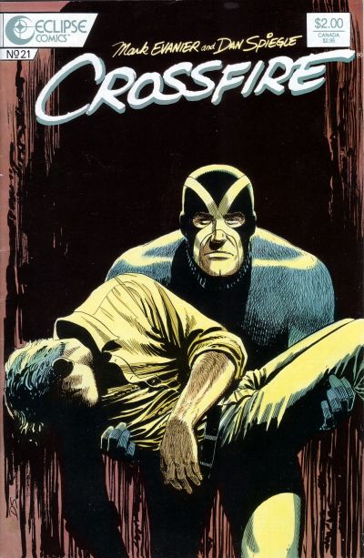 Cover for Crossfire (Eclipse, 1984 series) #21