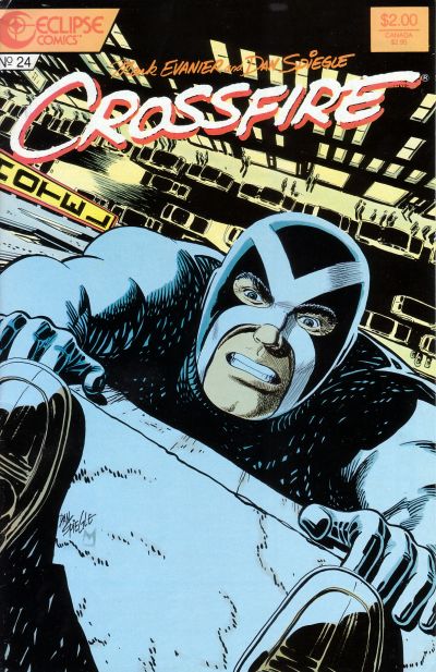 Cover for Crossfire (Eclipse, 1984 series) #24