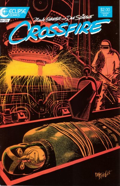 Cover for Crossfire (Eclipse, 1984 series) #25