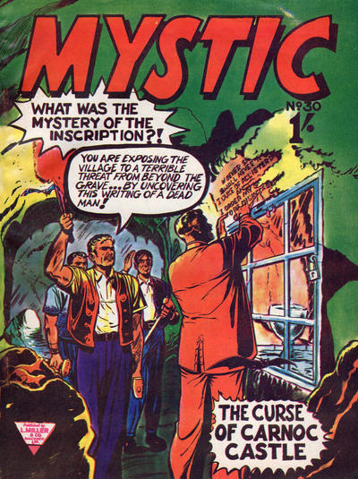 Cover for Mystic (L. Miller & Son, 1960 series) #30
