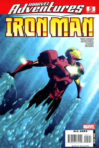 Cover for Marvel Adventures Iron Man (Marvel, 2007 series) #5
