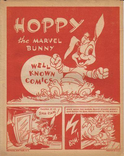 Cover for Hoppy, the Marvel Bunny [Well Known Comics] (Fawcett, 1944 series) #[nn]