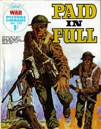 Cover Thumbnail for War Picture Library (IPC, 1958 series) #539