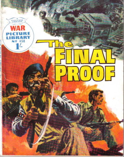 Cover for War Picture Library (IPC, 1958 series) #458