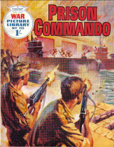 Cover for War Picture Library (IPC, 1958 series) #496