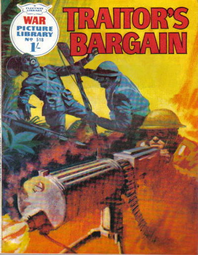 Cover for War Picture Library (IPC, 1958 series) #518