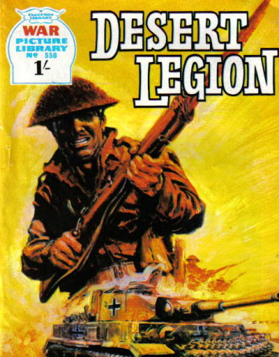 Cover for War Picture Library (IPC, 1958 series) #550