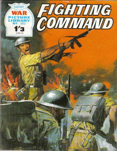 Cover for War Picture Library (IPC, 1958 series) #593