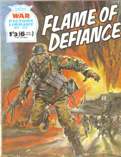 Cover for War Picture Library (IPC, 1958 series) #619