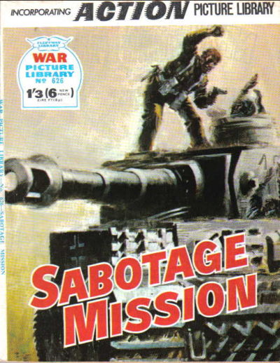 Cover for War Picture Library (IPC, 1958 series) #626