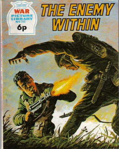 Cover for War Picture Library (IPC, 1958 series) #745