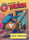 Cover for Sergeant O'Brien (L. Miller & Son, 1952 series) #82