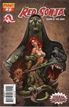 Cover for Sword of Red Sonja: Doom of the Gods (Dynamite Entertainment, 2007 series) #2 [Cover C Mel Rubi]