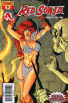 Cover Thumbnail for Sword of Red Sonja: Doom of the Gods (2007 series) #4 [Cover B Aaron Lopresti]