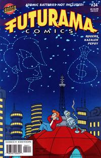 Cover for Bongo Comics Presents Futurama Comics (Bongo, 2000 series) #34