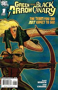 Cover Thumbnail for Green Arrow / Black Canary (DC, 2007 series) #1 [Black Canary & Conner Hawke Cover]