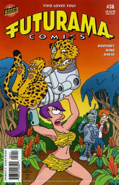 Cover for Bongo Comics Presents Futurama Comics (Bongo, 2000 series) #38