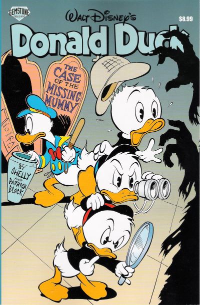 Cover for Walt Disney's Donald Duck in The Case of the Missing Mummy (Gemstone, 2007 series) 
