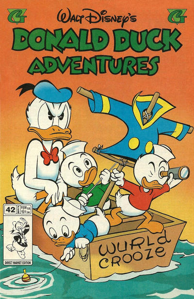 Cover for Walt Disney's Donald Duck Adventures (Gladstone, 1993 series) #42 [Direct Market]
