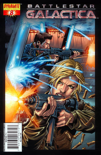 Cover for Battlestar Galactica (Dynamite Entertainment, 2006 series) #8 [Cover A Nigel Raynor]