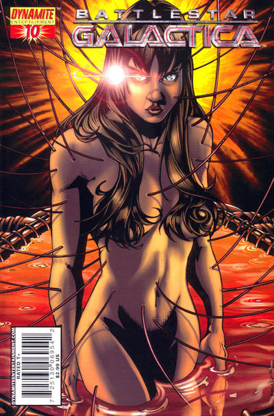 Cover for Battlestar Galactica (Dynamite Entertainment, 2006 series) #10 [Cover B Nigel Raynor]