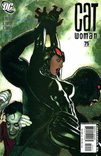 Cover Thumbnail for Catwoman (DC, 2002 series) #75 [Adam Hughes Cover]