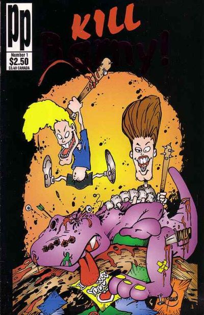 Cover for Kill Barny (Entity-Parody, 1993 series) #1
