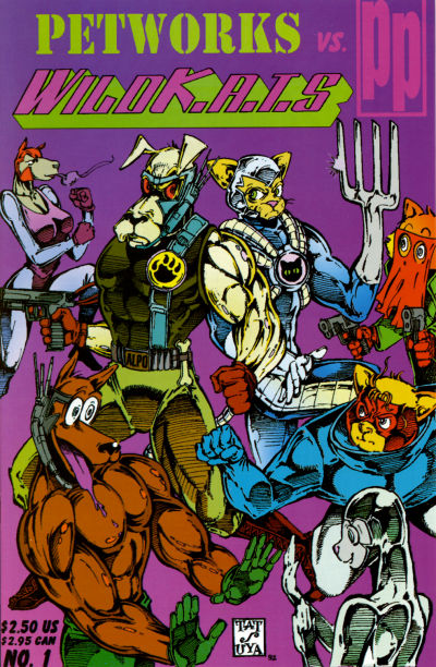 Cover for Petworks vs. WildK.A.T.S. (Entity-Parody, 1993 series) #1
