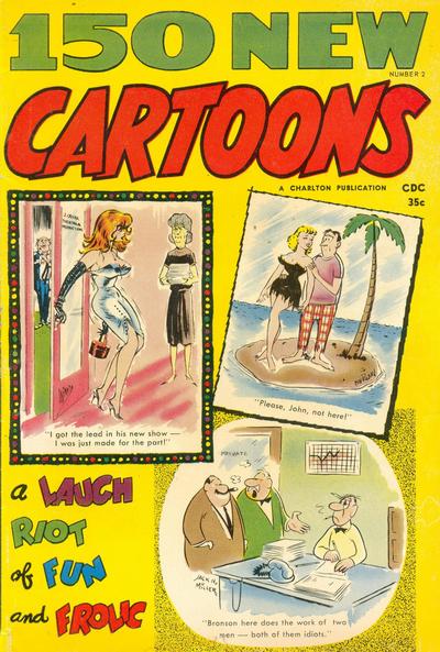 Cover for 150 New Cartoons (Charlton, 1962 series) #2