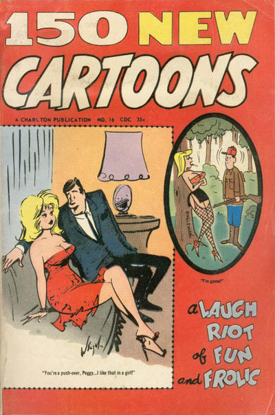 Cover for 150 New Cartoons (Charlton, 1962 series) #16