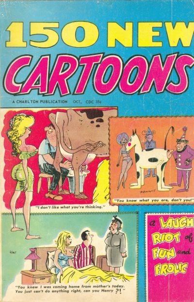 Cover for 150 New Cartoons (Charlton, 1962 series) #24