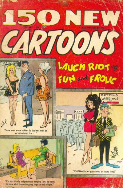 Cover for 150 New Cartoons (Charlton, 1962 series) #38