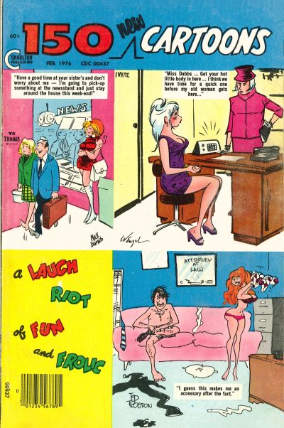 Cover for 150 New Cartoons (Charlton, 1962 series) #67
