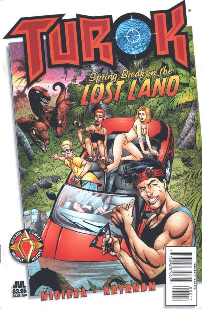 Cover for Turok Spring Break in the Lost Land (Acclaim / Valiant, 1997 series) #1