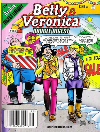 Cover for Betty & Veronica (Jumbo Comics) Double Digest (Archie, 1987 series) #156