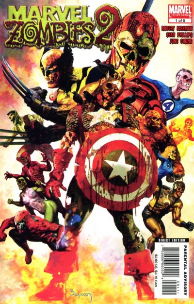 Cover for Marvel Zombies 2 (Marvel, 2007 series) #1