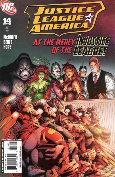 Cover for Justice League of America (DC, 2006 series) #14 [Direct Sales]