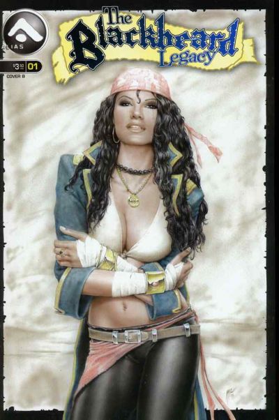 Cover for The Blackbeard Legacy (Alias, 2006 series) #1 [cover B]