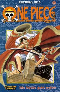 Cover Thumbnail for One Piece (Carlsen Comics [DE], 2001 series) #3 - Die Suche geht weiter