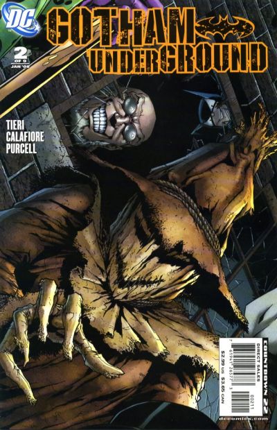 Cover for Gotham Underground (DC, 2007 series) #2