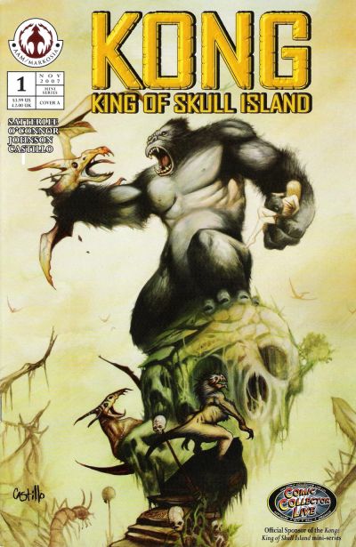 Cover for Kong: King of Skull Island (Markosia Publishing, 2007 series) #1 [Tommy Castillo Cover]