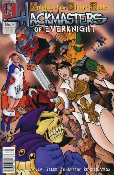 Cover for Hackmasters of Everknight (Kenzer and Company, 2000 series) #9