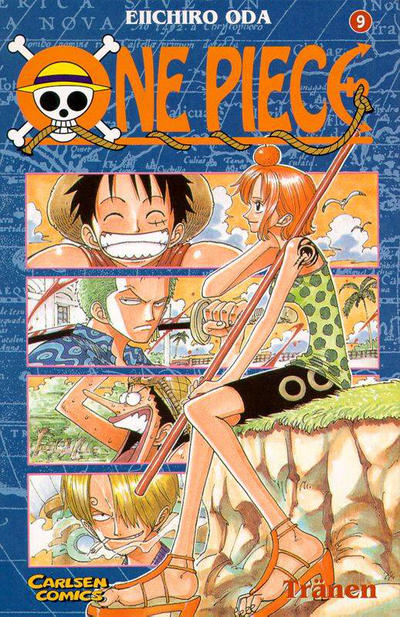 Cover for One Piece (Carlsen Comics [DE], 2001 series) #9 - Tränen
