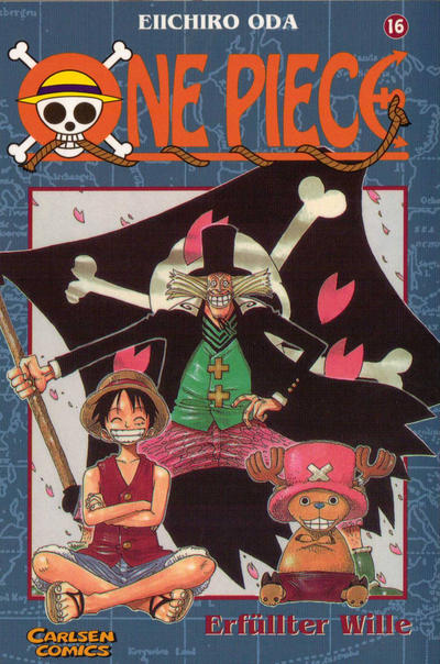 Cover for One Piece (Carlsen Comics [DE], 2001 series) #16 - Erfüllter Wille