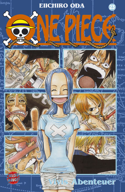 Cover for One Piece (Carlsen Comics [DE], 2001 series) #23 - Vivis Abenteuer