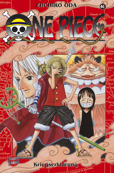 Cover for One Piece (Carlsen Comics [DE], 2001 series) #41 - Kriegserklärung