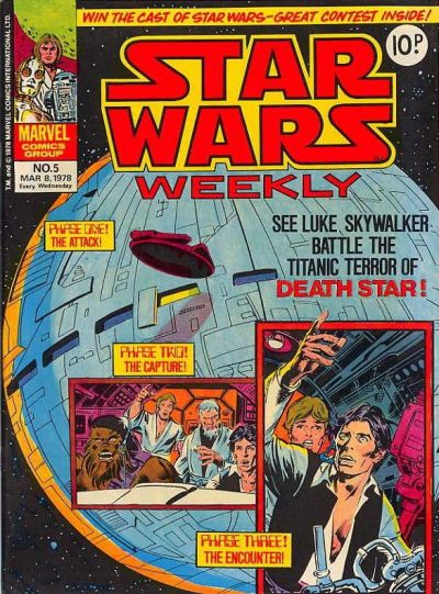 Cover for Star Wars Weekly (Marvel UK, 1978 series) #5