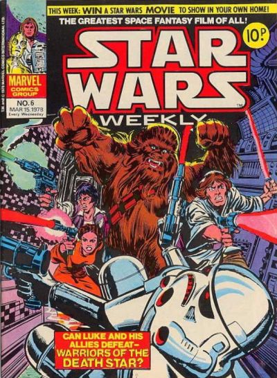 Cover for Star Wars Weekly (Marvel UK, 1978 series) #6