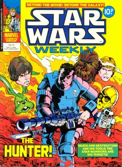 Cover for Star Wars Weekly (Marvel UK, 1978 series) #31